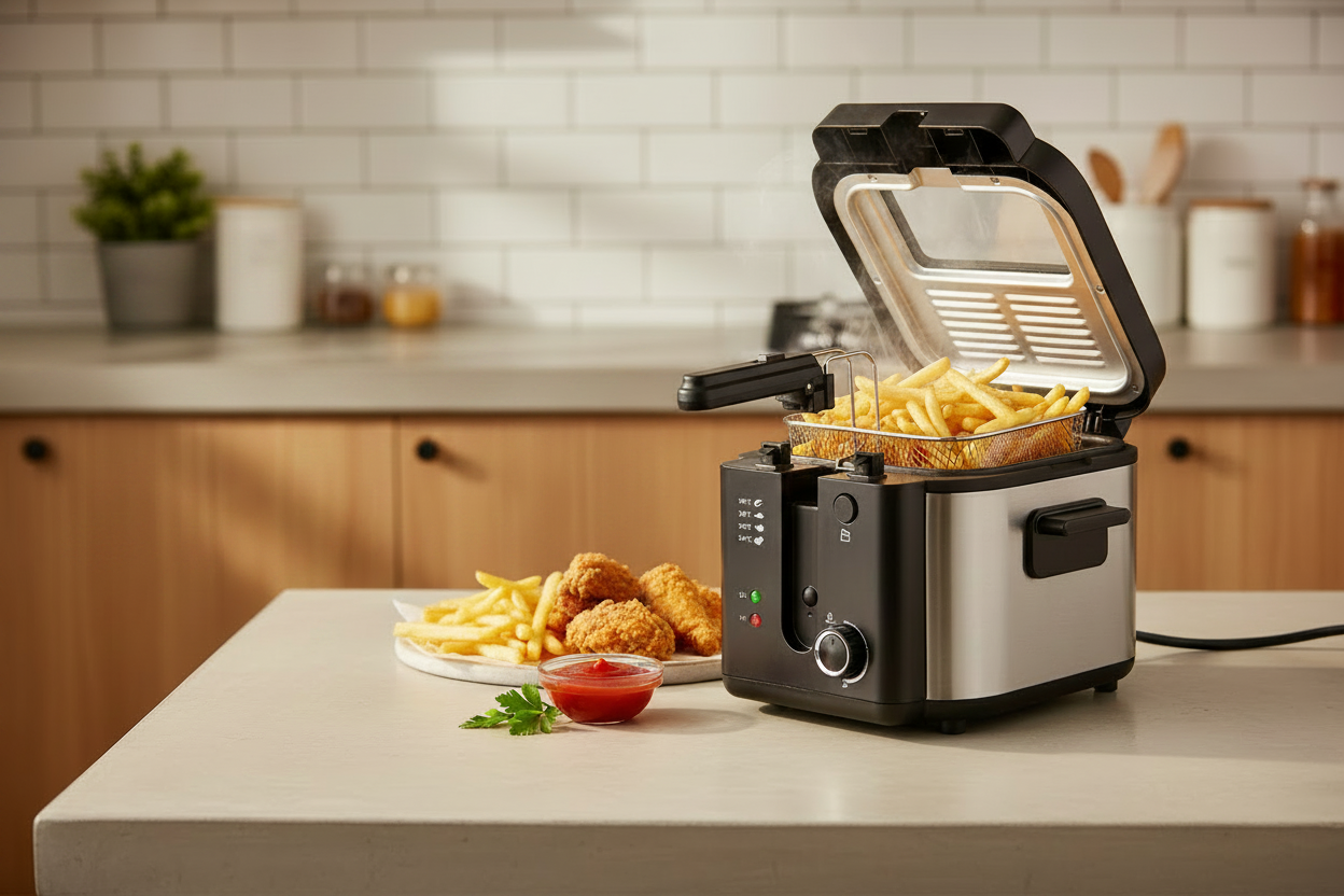 SUSTEAS 2.6QT 深炸锅店铺主图（无文字）